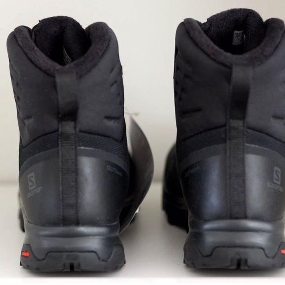 Salomon OUTblast TS CSWP Snow Boots Mens US 10/ EU 44 Black /Black 409223 - Picture 4 of 6